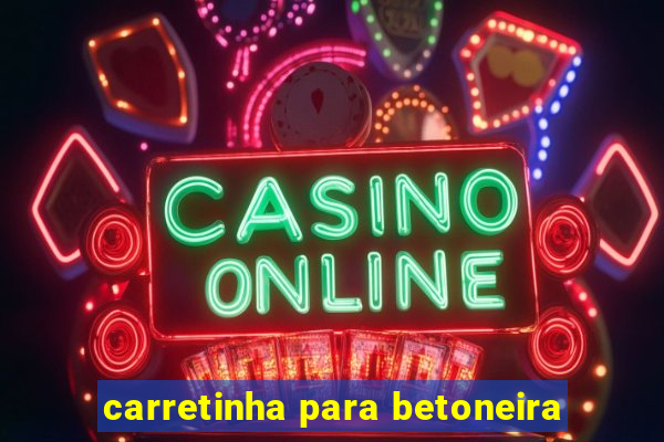 carretinha para betoneira